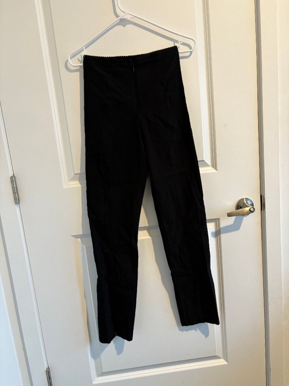 Vintage Women's tight-fighted black pants 2-4